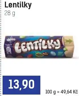 Konzum Lentilky nabídka