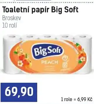 Konzum Toaletní papír Big Soft nabídka