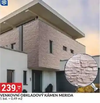 Baumax VENKOVNÍ OBKLADOVÝ KÁMEN MERIDA nabídka