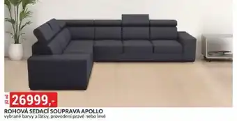 Baumax ROHOVÁ SEDACÍ SOUPRAVA APOLLO nabídka