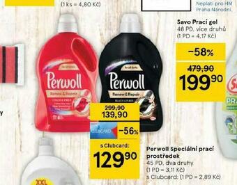 Tesco Perwoll speciální prací prostředek nabídka