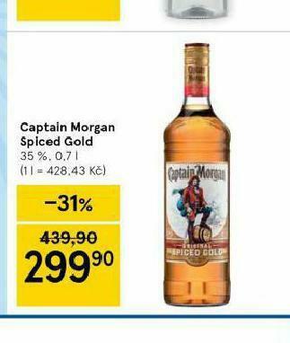 Tesco Captain morgan nabídka