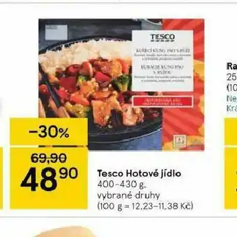 Tesco Tesco hotové jídla nabídka