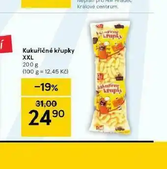 Tesco Kukuřičné křupky xxl nabídka