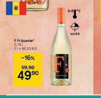 Tesco F frizzante nabídka