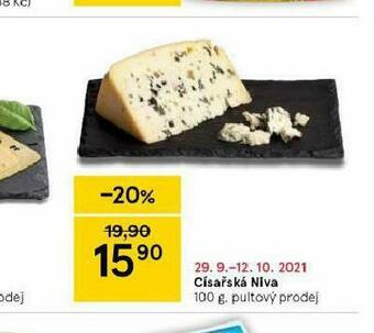 Tesco Císařská niva nabídka