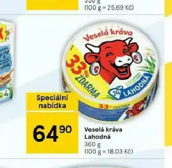Tesco Veselá kráva lahodná nabídka