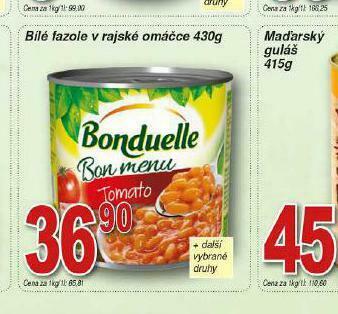 Lidl Bílé fazole v rajské omáčce nabídka