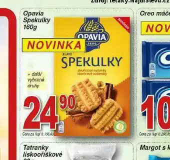 Lidl Opavia spekulky nabídka