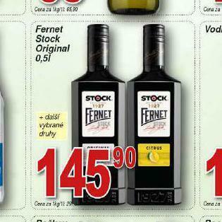 Lidl Fernet stock original nabídka