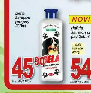 Lidl Bella šampon pro psy nabídka