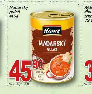 Lidl Maďarský guláš nabídka