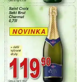 Lidl Saint croix sekt brut charmat nabídka