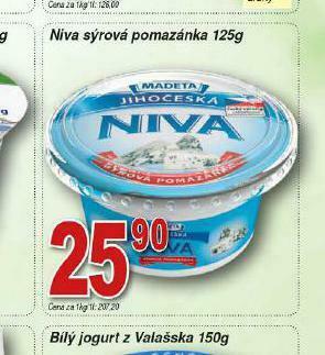 Lidl Niva sýrová pomazánka nabídka