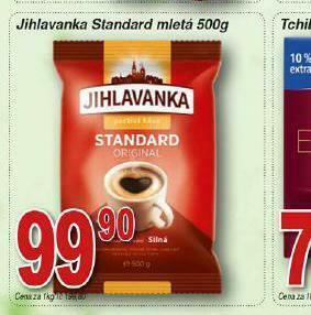 Lidl Jihlavanka standard mletá nabídka