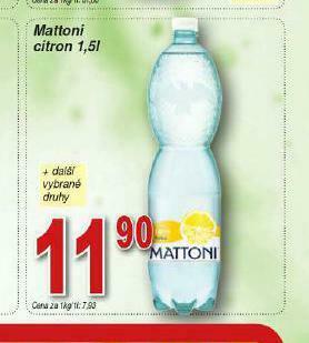 Lidl Mattoni citron nabídka