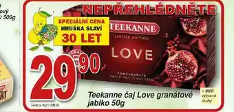 Lidl Teekanne čaj love granátové jablko nabídka