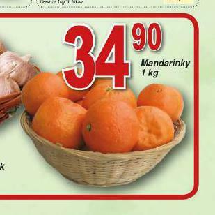 Lidl Mandarinky nabídka