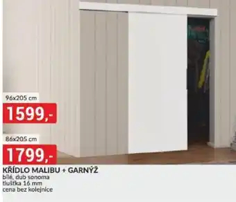 Baumax KŘÍDLO MALIBU + GARNÝŽ nabídka