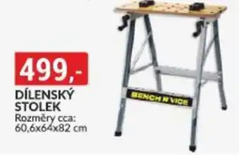 Baumax DÍLENSKÝ STOLEK nabídka