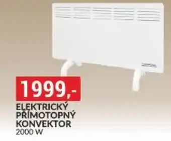 Baumax ELEKTRICKÝ PŘÍMOTOPNÝ KONVEKTOR nabídka