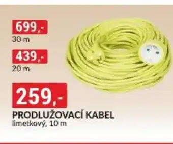Baumax PRODLUŽOVACÍ KABEL nabídka