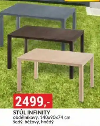 Baumax STÚL INFINITY nabídka