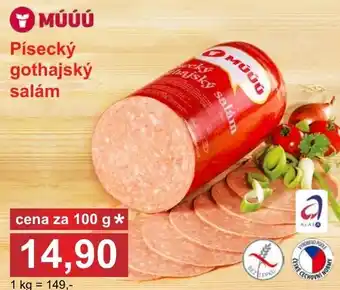 PLUS JIP Písecký gothajský salám nabídka