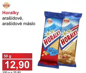 Horalky arašídové, arašídové máslo