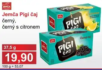 PLUS JIP Jemča Pigi čaj černý, černý s citronem nabídka