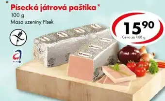 CBA Písecká játrová paštika 100 g nabídka