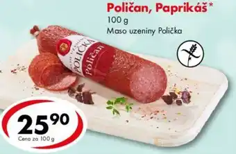 CBA Poličan, Paprikáš 100 g nabídka