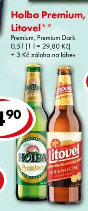 CBA Holba Premium, Litovel nabídka