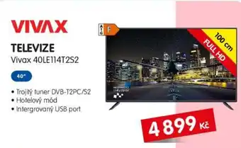 TELEVIZE Vivax 40LE114T2S2