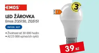 LED ŽÁROVKA Emos ZQ5150, ZQ5151