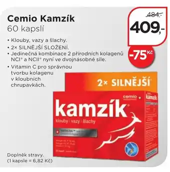 Magistra lékárny Cemio Kamzík 60 kapslí nabídka