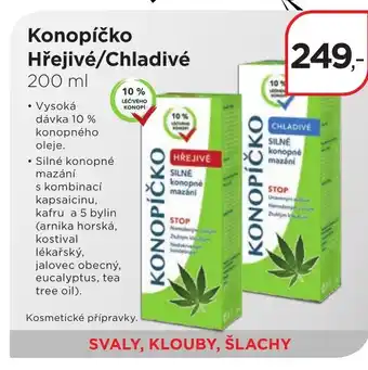 Magistra lékárny Konopíčko Hřejivé/Chladivé 200 ml nabídka