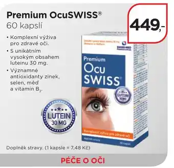 Magistra lékárny Premium OcuSWISS nabídka