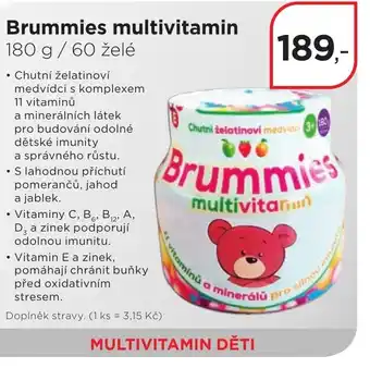 Magistra lékárny Brummies multivitamin nabídka