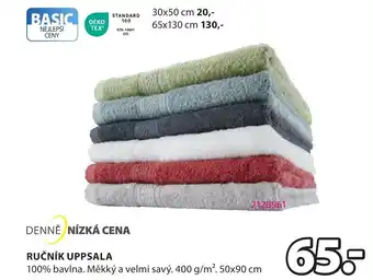 JYSK RUČNÍK UPPSALA nabídka