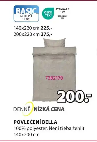 JYSK POVLEČENÍ BELLA nabídka