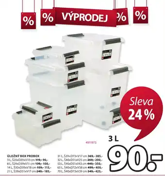 JYSK ÚLOŽNÝ BOX PROBOX nabídka