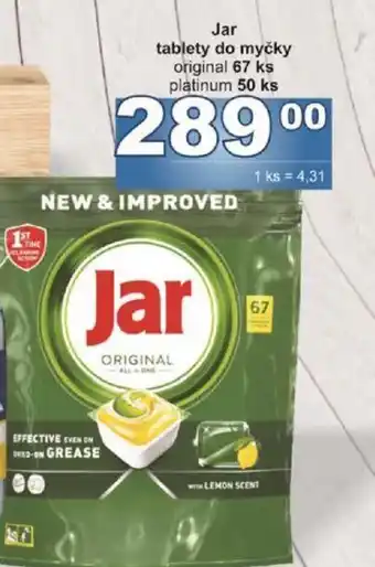 Jip Jar tablety do myčky nabídka