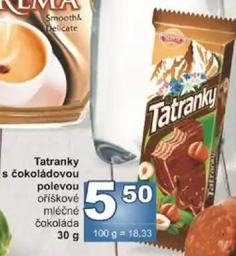 Jip Tatranky s čokoládovou polevou nabídka