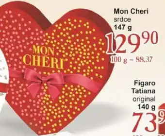 Jip Mon Cheri srdce 147 g nabídka