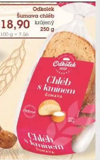 Jip Odkolek Šumava chléb krájený 250 g nabídka
