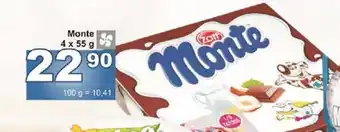 Jip Monte 4 x 55 g nabídka