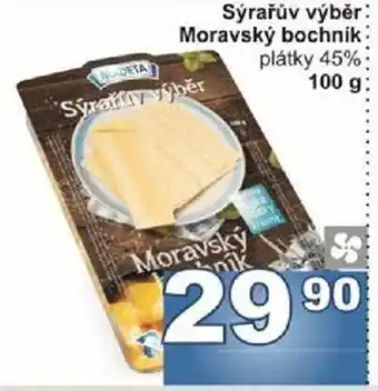 Jip Sýrařův výběr Moravský bochnik plátky 45% nabídka
