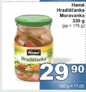 Jip Hamé Hradišťanka Moravanka 330 g nabídka
