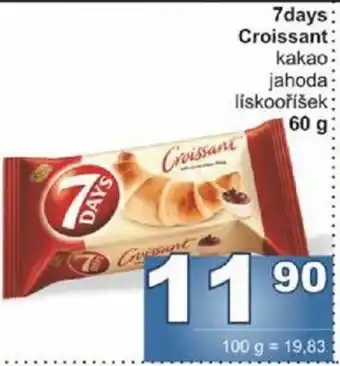 Jip 7days Croissant nabídka